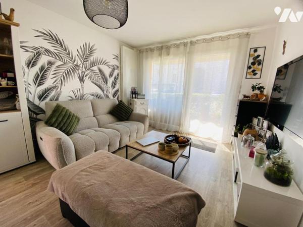 Plescop – Élégant T3 en rez-de-jardin dans un cadre privilégié