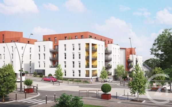 Appartement F3 à vendre  3 pièces - 65,37 m2 METZ - 57