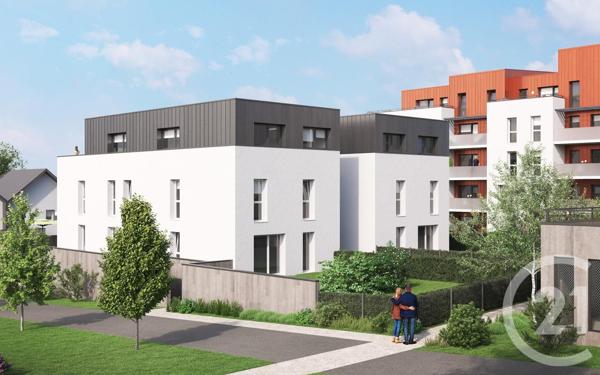 Appartement F3 à vendre  3 pièces - 65,37 m2 METZ - 57