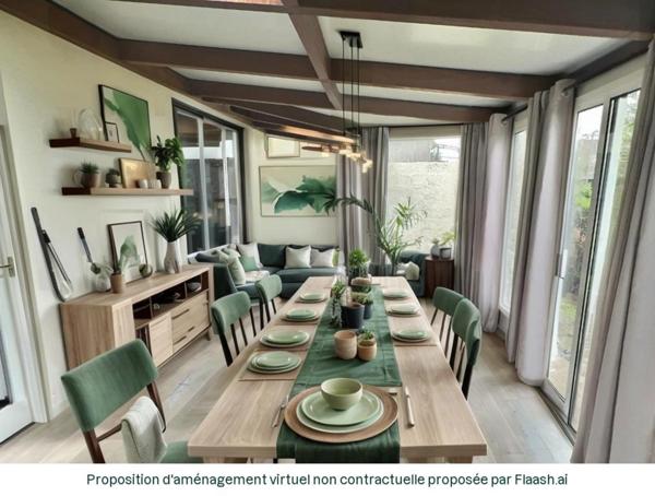 Maison à vendre 4 pièces/5 pieces sur parcelle de 675 m² RIBECOURT DRESLINCOURT (60) à 15 minutes de Compiegne