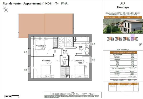 Maison à vendre  4 pièces - 90,16 m2 HENDAYE - 64