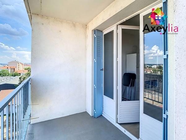 Roanne (42300) A VENDRE- ROANNE- APPARTEMENT T4 AVEC BALCONS, TERRASSES ET CAVE