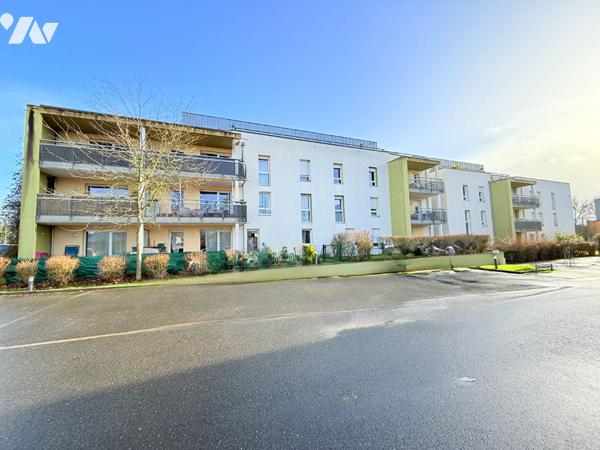 Appartement Betton 78.92 m2 avec 3 chambres + jardin + garage + parking