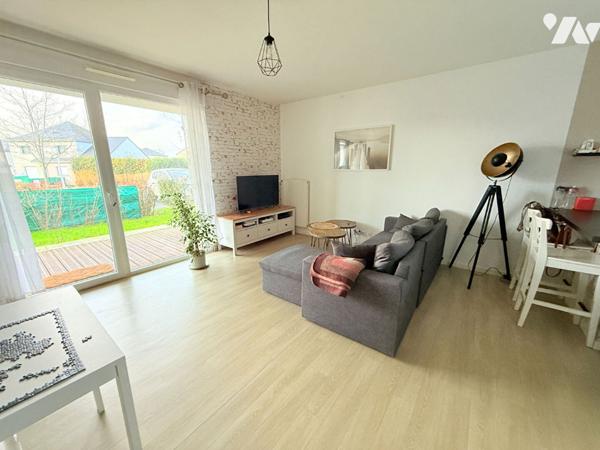 Appartement Betton 78.92 m2 avec 3 chambres + jardin + garage + parking