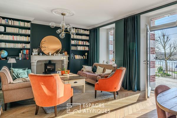 Maison bourgeoise et familiale rénovée entre Loire et Nantes