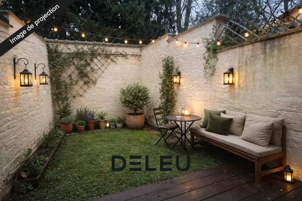 Vente immobilière : Maison à Wasquehal  4 pièces 88 m² 199 900 €- Deleu Immobilier Wasquehal.