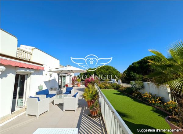 Appartement T4 de 126 m² avec terrasse de 60 m², garage, box et parking