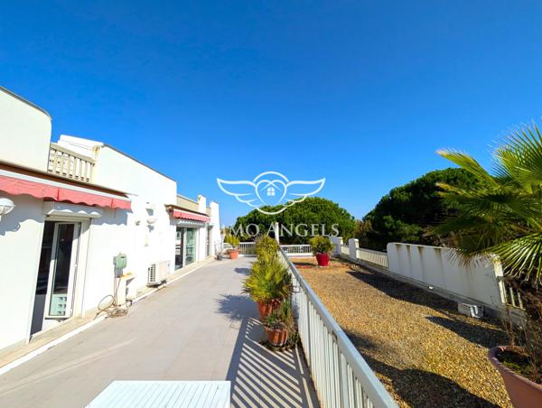 Appartement T4 de 126 m² avec terrasse de 60 m², garage, box et parking