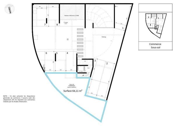 Murs commerciaux  à vendre 183 m² Saint-Denis