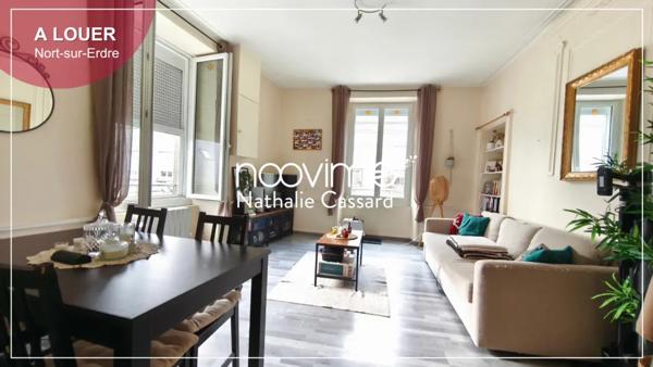 À louer Appartement en Duplex T2 de 42 m2, 1 chambre Cen