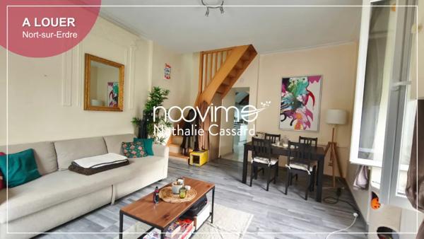À louer Appartement en Duplex T2 de 42 m2, 1 chambre Cen