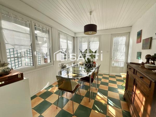 Maison 4 pièces, 2 chambres et 1 bureau