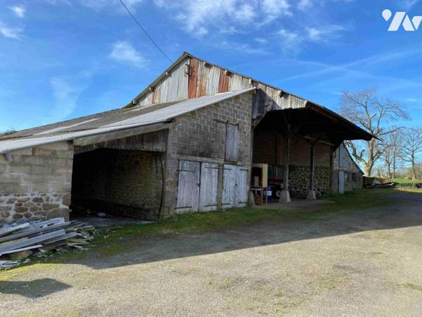 PUTANGES LE LAC: La Forêt Auvray, Ancien corps de ferme avec 9ha  de terrain loué jusqu’en 2030