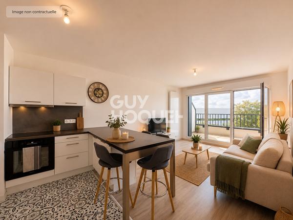 Appartement 4 pièces de 79,19 m² à Caen avec balcon exposé plein sud de 16 m².
