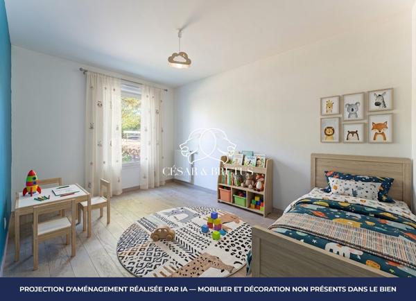 T3 en rez-de-jardin, résidence 2017 – Saint Cyr au Mont d’Or