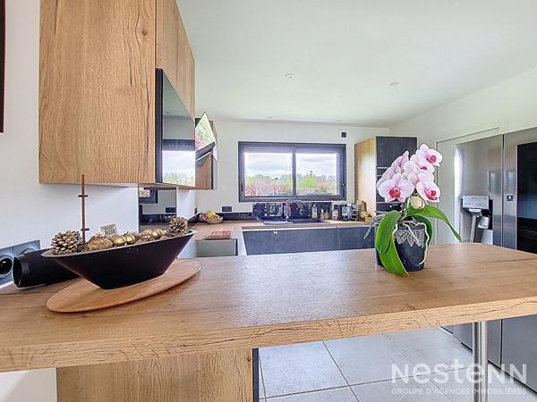 A Vendre Maison contemporaine de 2020 de plain-pied de 122 m² avec garage et jardin à Condom