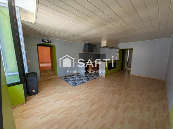 Appartement 4 pièces – 75 m² – Orgelet centre