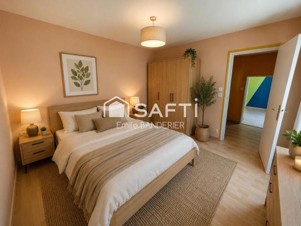 Appartement 4 pièces – 75 m² – Orgelet centre