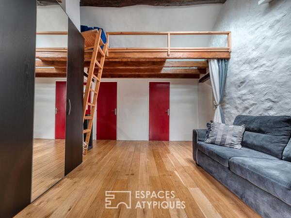 L’atelier du peintre et son corps de ferme réhabilité