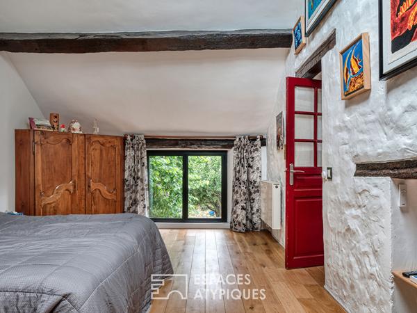 L’atelier du peintre et son corps de ferme réhabilité