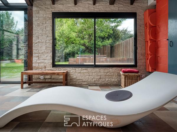 L’atelier du peintre et son corps de ferme réhabilité