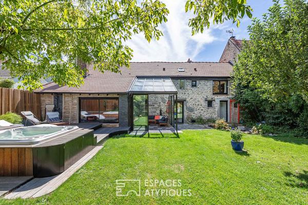 L’atelier du peintre et son corps de ferme réhabilité