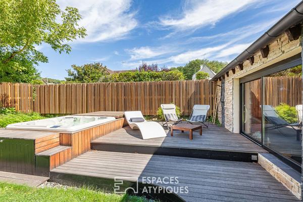 L’atelier du peintre et son corps de ferme réhabilité