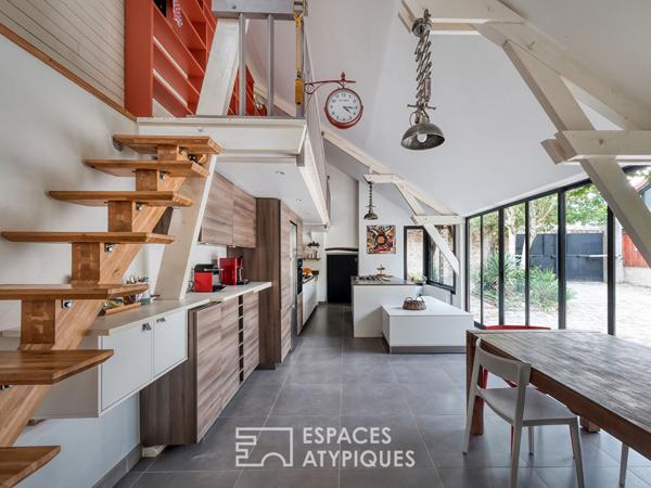 L’atelier du peintre et son corps de ferme réhabilité