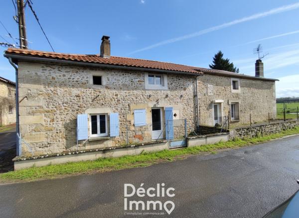 Vente longere La rochefoucauld, 188m² 7 pièces 178 500€ avec garage