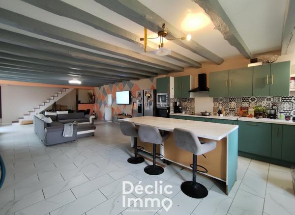 Vente longere La rochefoucauld, 188m² 7 pièces 178 500€ avec garage