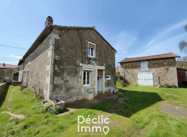 Vente longere La rochefoucauld, 188m² 7 pièces 178 500€ avec garage