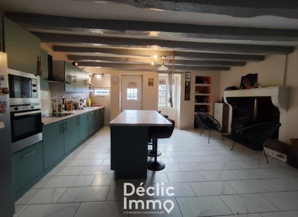 Vente longere La rochefoucauld, 188m² 7 pièces 178 500€ avec garage