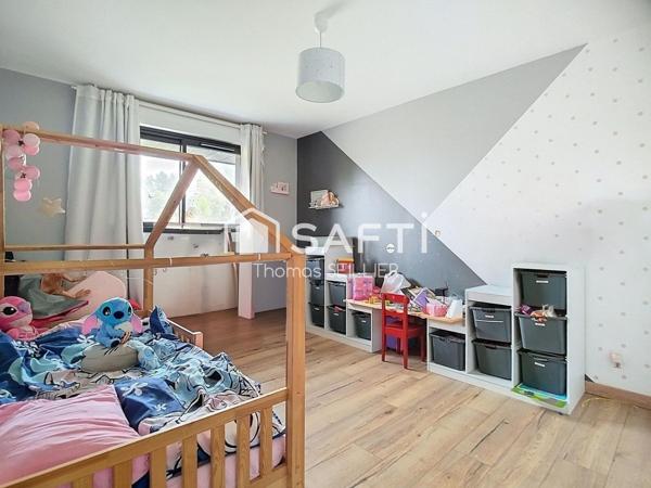 Maison d’architecte contemporaine avec jardin paysager – Roncq quartier "Blanc Four"