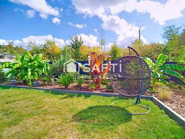 Maison d’architecte contemporaine avec jardin paysager – Roncq quartier "Blanc Four"