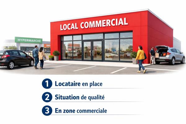 Local/bureau à vendre proche de MACON (71) – Rentabilité 7,1% Murs loués depuis 2022