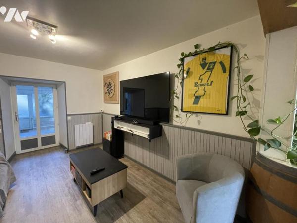 MAISON TYPE 4 (3 CHAMBRES) AVEC TERRAIN DE LOISIRS EN BORD DE SEVRE A ENVIRON 3 KM DE VERTOU