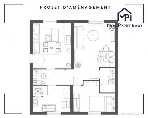 Appartement T2/T3 - Avesnières