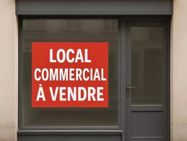 GUEMENE SUR SCORFF LOCAL COMMERCIAL DE 200M² ET 170M² DE RESERVE PARKING ATTENANT