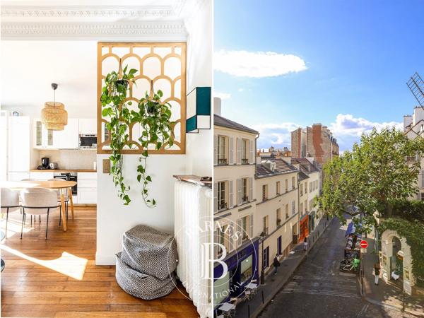Paris 18ème, Appartement 2 Chambres -  70 m² à vendre