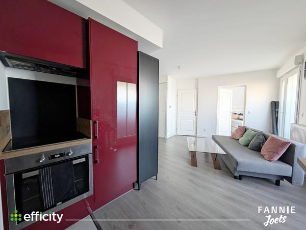 Appartement 2 pièces - 43 m² Exclusivité efficity