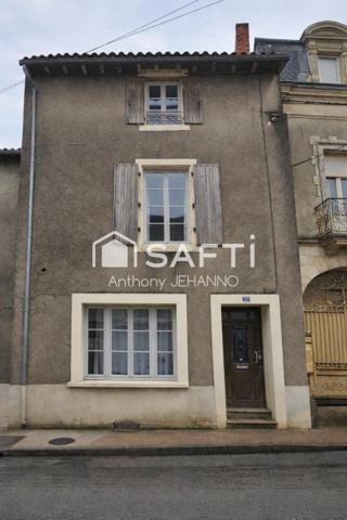 Maison de 125 m² en centre-ville à rafraîchir