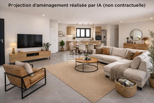 Septèmes les Vallons - Maison neuve T4 de plain pied sur parcelle de 1175m2