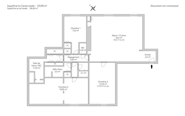 Appartement Paris 2 e - RUE DES JEUNEURS
