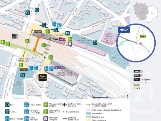 Appartement F1 à vendre  1 pièce - 29,71 m2 MELUN - 77