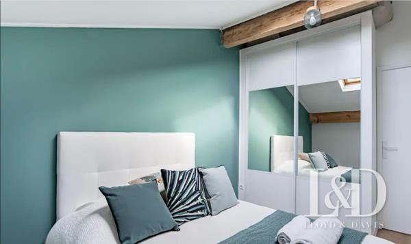 RARE! BIARRITZ, APPARTEMENT  DUPLEX DERNIER ÉTAGE, 107M² CARREZ, 4 CHAMBRES ET BALCON!