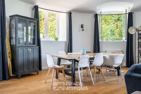 Un appartement dans son écrin de verdure aux portes de NANTES, 6 pièces