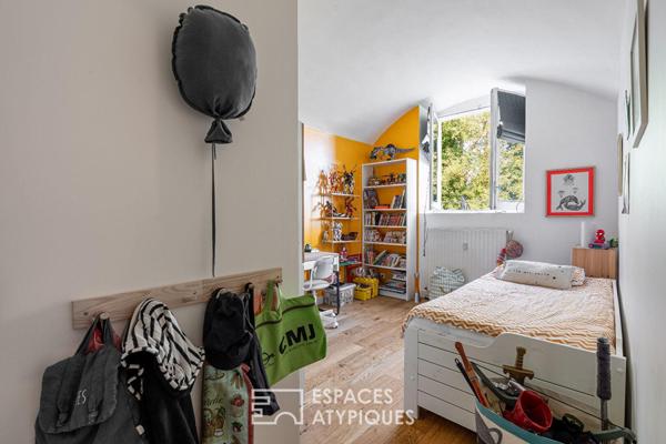 Un appartement dans son écrin de verdure aux portes de NANTES, 6 pièces