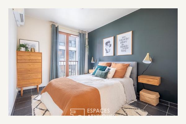 Duplex en dernier étage avec terrasse panoramique