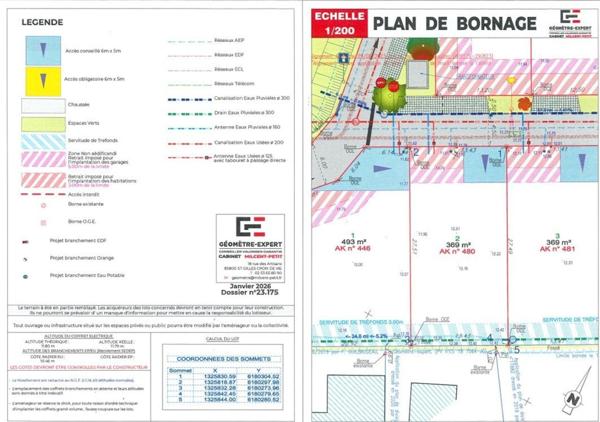 Terrain à bâtir libre constructeur