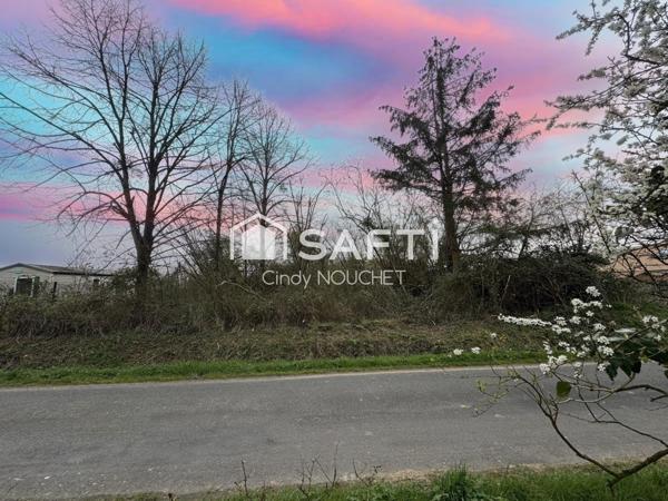 terrain constructible à vocation professionnelle.